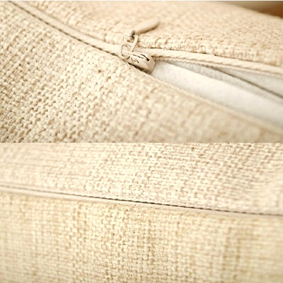 New Home Deco Linen Blend Glam Pillow Case - Picture 2 of 3